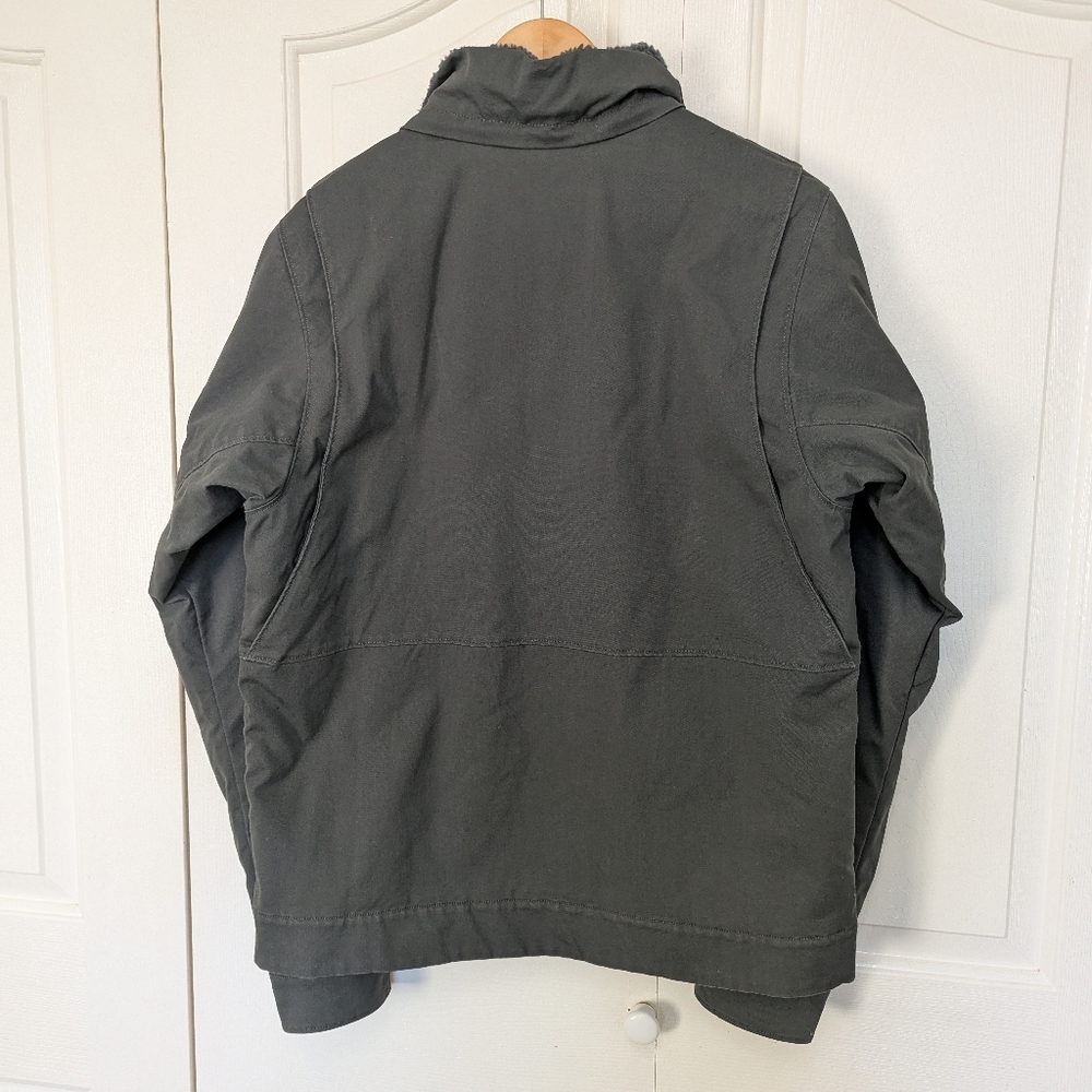 NWT Patagonia Mens Maple Grove Canvas Jacket Forge Grey Size M - Picture 7 of 16